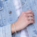 Tube Set Bracelet (11.5 TCW)