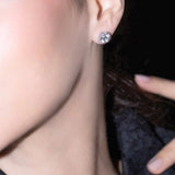 Pave Studs with Vermeil (3 TCW)