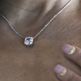 Princess Cut Pendant (5 TCW)