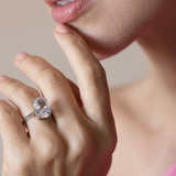 7CT(14X10) OVAL SOLITAIRE F1427-CZ