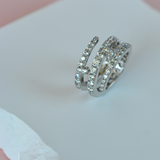 Swirl Eternity Ring(4.1TCW)