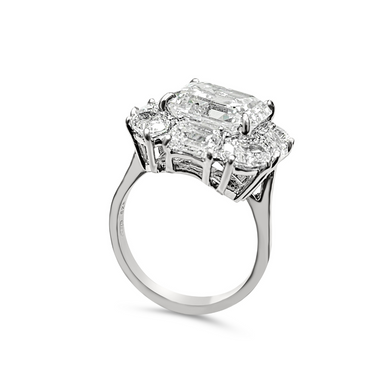 Cushion-Cut Center Cocktail Ring (12 TCW)