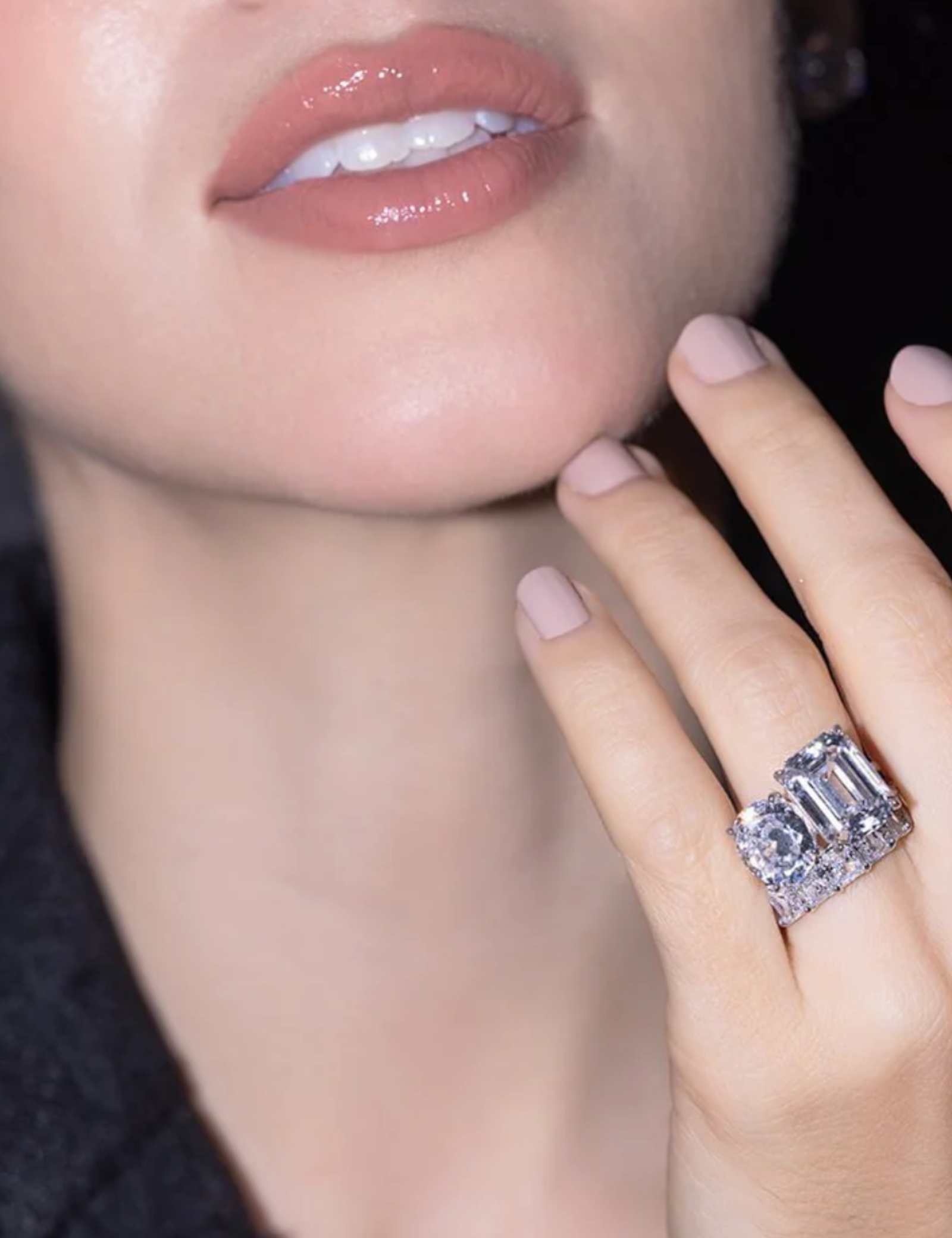 Toi et Moi Oval & Emerald Cut Ring (10.5 TCW)