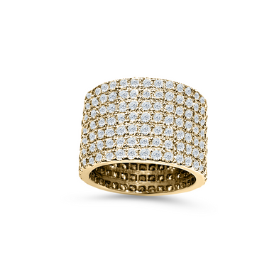7 Row Eternity Band (4.75 TCW)