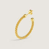 Beaded Hoop Earrings
