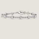 Bezel and Prong Set Bracelet (7.2 TCW)