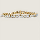 Round Brilliant Tube Bracelet (7.8 TCW)