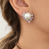Marquise & Pearl Statement Earrings (6.00 TCW)