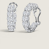 Oval-Cut Hoop Earrings (11 TCW)
