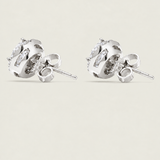 Diamond Halo Stud Earrings (3 TCW)