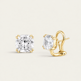 Cushion Studs with Vermeil (5 TCW)