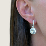 Pave Set Drop Earring (14.2 TCW)
