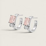 The Harmony Blush Hoop Earrings