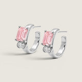 The Harmony Blush Hoop Earrings