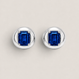 The Meridian Stud Sapphire Earrings