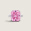 7ct Radiant Cut Pink Statement Ring - Fantasia by DeSerio