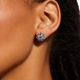 Flower Stud Earrings (5.15 TCW)