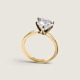 2.5 TCW Solitaire Ring in 6 Prong Basket - Fantasia by DeSerio