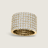 7 Row Eternity Band (4.75 TCW)