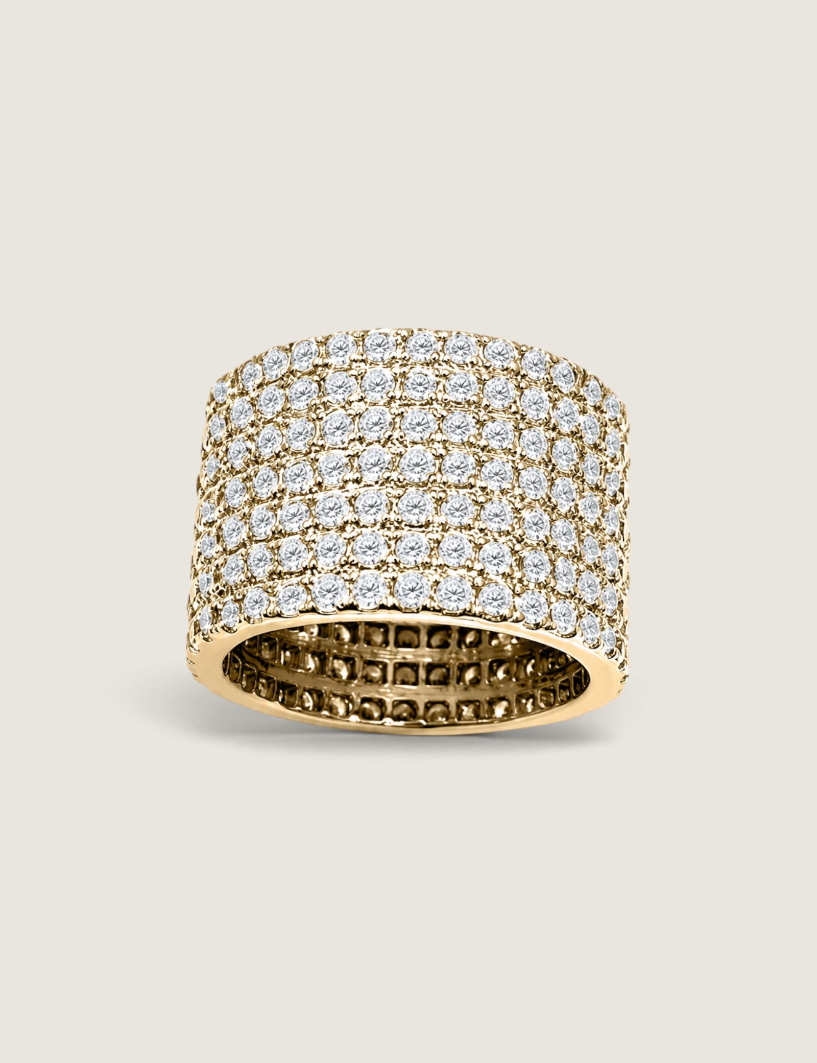 7 Row Eternity Band (4.75 TCW)