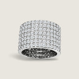 7 Row Eternity Band (4.75 TCW)