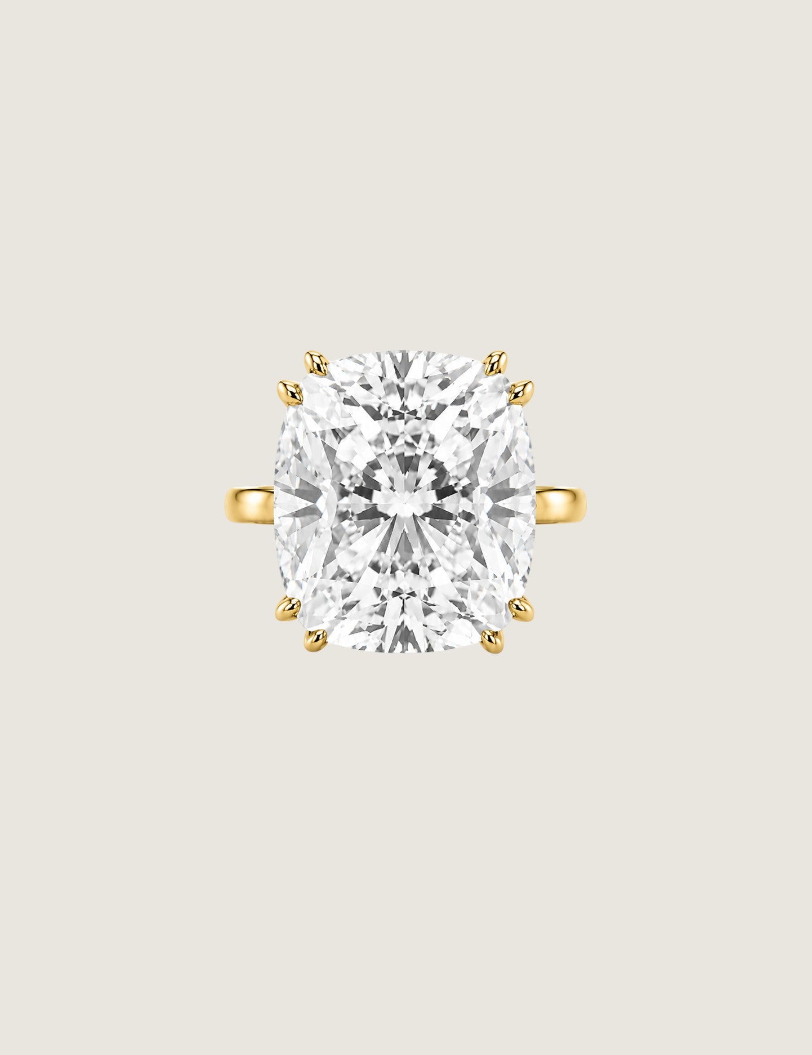 The Grand Cushion Solitaire