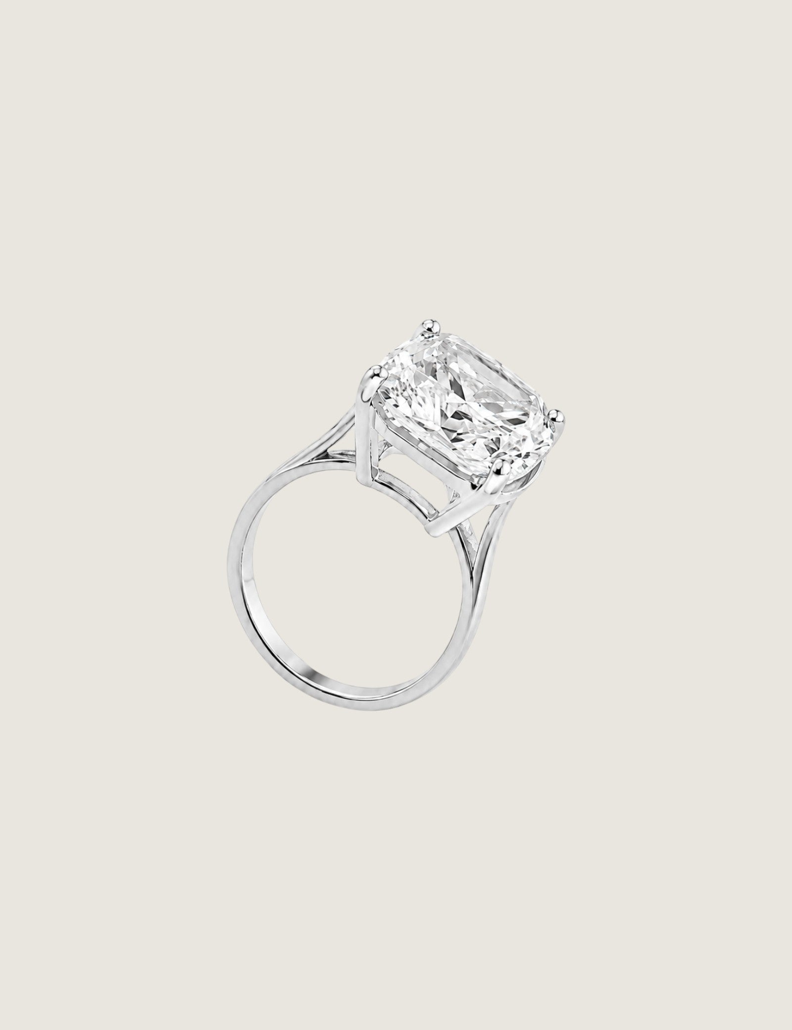 The Grand Cushion Solitaire