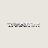 Eternity Band with 27 Round Cut Stones of 1.35 TCW. F18-CZ-14K