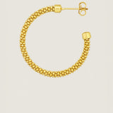 Beaded Hoop Earrings