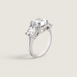 Classic Radiance Three Stone Ring (6.5 TCW)
