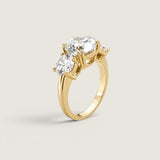 Classic Radiance Three Stone Ring (6.5 TCW)