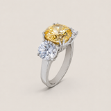 Petite Soleil Radiance Three Stone Ring (5.5 TCW)
