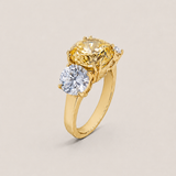 Petite Soleil Radiance Three Stone Ring (5.5 TCW)