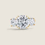Grand Radiance Three Stone Ring(7.5 TCW)