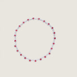NECKLACE OF FLOWERS - NT12780/CZ