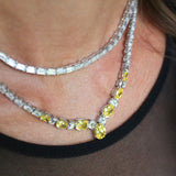 NECKLACE OV W/BAG - N114/CAN/CZ