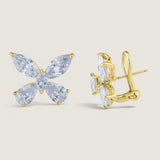 Butterfly Stud Earrings (7.5 TCW)