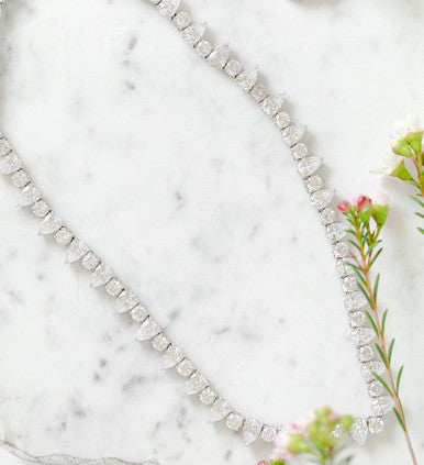 NECKLACE PS W RDS ALT - N95/CZ