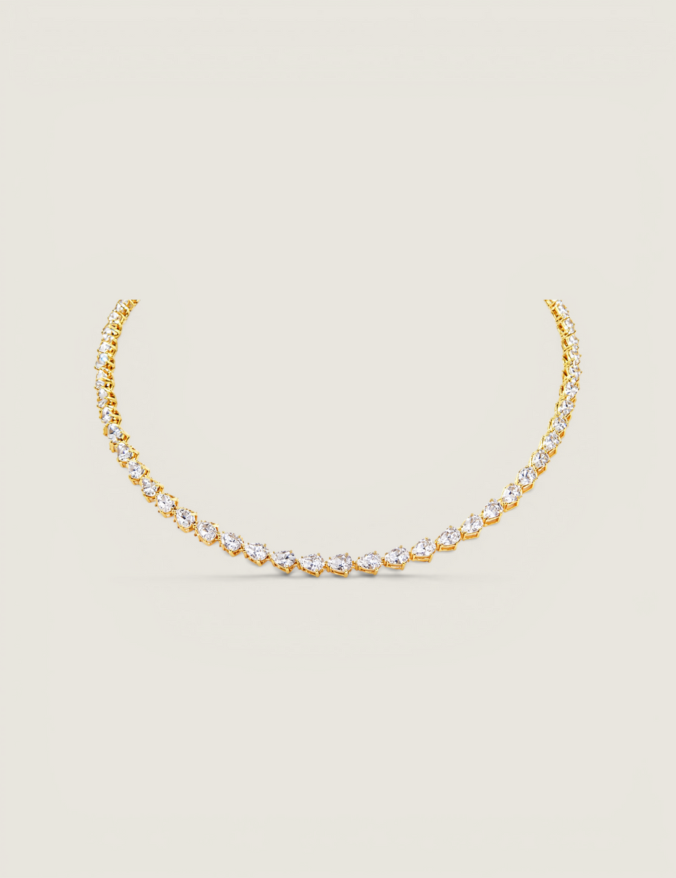 The Posh Pear Tennis Necklace