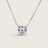 Asscher Pendant Necklace (5 TCW)