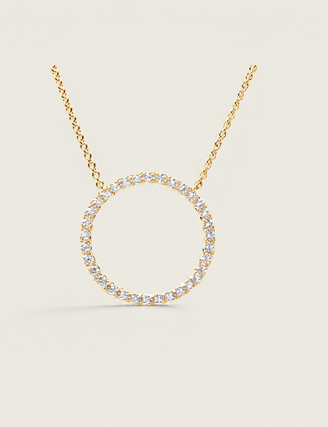 Large Circle of Brilliance Pendant
