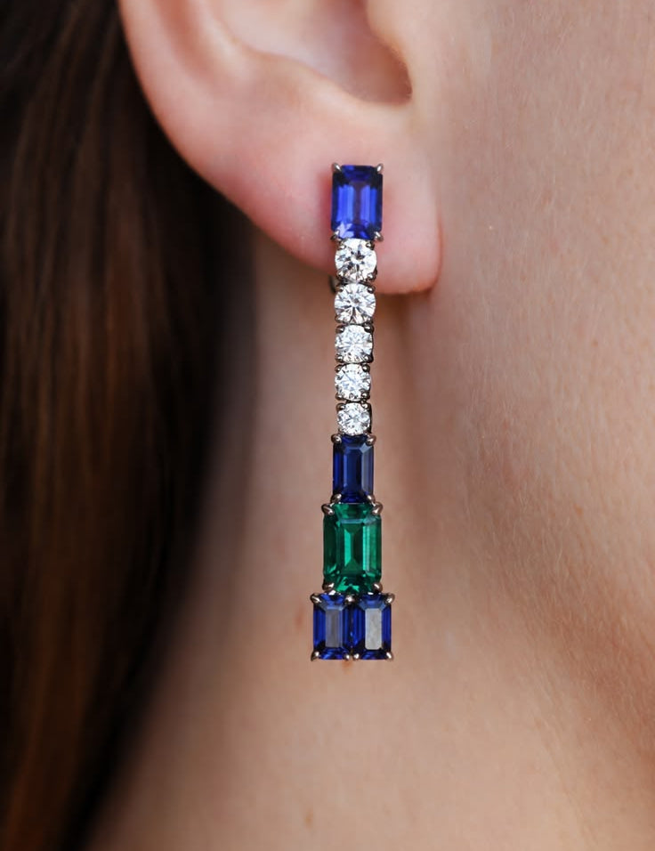 The Midnight Manhattan Drop Earrings