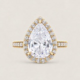 Pear Halo Ring (5.5 TCW) | Modern Diamond