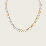 Amour Pear-Shaped Tennis Necklace (50 TCW)