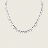 Amour Pear-Shaped Tennis Necklace (50 TCW)