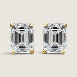 Emerald Cut Studs (5TCW)