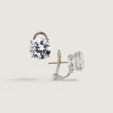 Round Brilliant Clip Studs (4.5 TCW)