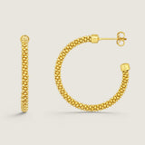 Beaded Hoop Earrings