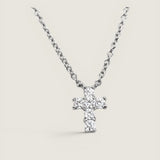 SMALL CROSS PENDANT - PF1371/CZ