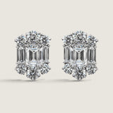 BAG W/ROUND EARRING - E65T/CZ